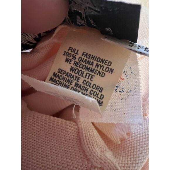 VTG Givenchy Sport Pink Turtleneck Qiana Nylon Size 36 - Picture 13 of 13